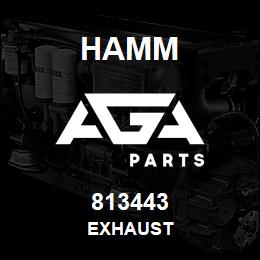 813443 Hamm EXHAUST | AGA Parts