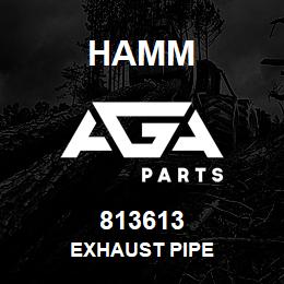 813613 Hamm EXHAUST PIPE | AGA Parts