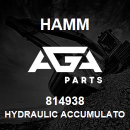 814938 Hamm HYDRAULIC ACCUMULATOR | AGA Parts