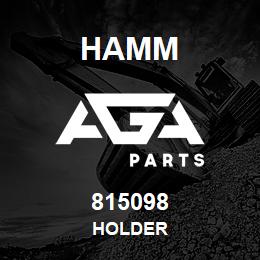 815098 Hamm HOLDER | AGA Parts