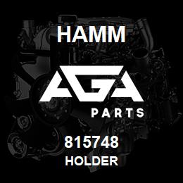 815748 Hamm HOLDER | AGA Parts