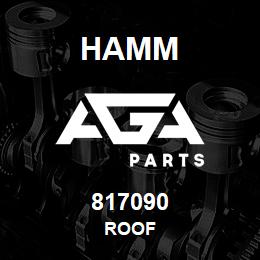 817090 Hamm ROOF | AGA Parts