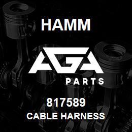 817589 Hamm CABLE HARNESS | AGA Parts