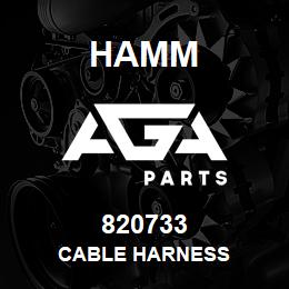 820733 Hamm CABLE HARNESS | AGA Parts