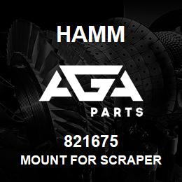 821675 Hamm MOUNT FOR SCRAPER | AGA Parts