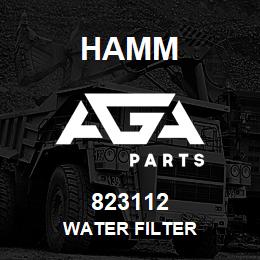 823112 Hamm WATER FILTER | AGA Parts