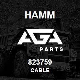 823759 Hamm CABLE | AGA Parts