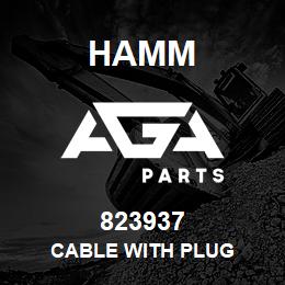 823937 Hamm CABLE WITH PLUG | AGA Parts