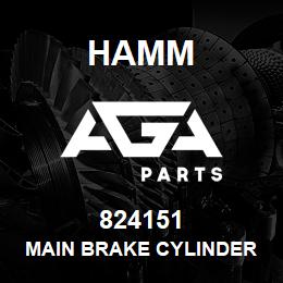 824151 Hamm MAIN BRAKE CYLINDER | AGA Parts