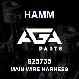 825735 Hamm MAIN WIRE HARNESS | AGA Parts