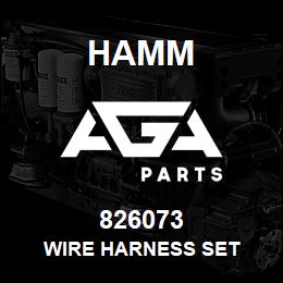 826073 Hamm WIRE HARNESS SET | AGA Parts