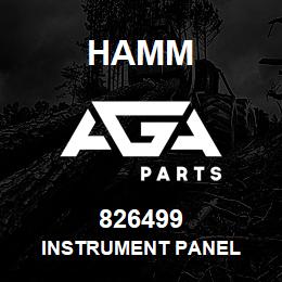 826499 Hamm INSTRUMENT PANEL | AGA Parts