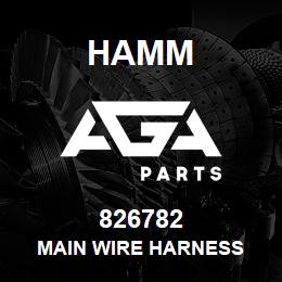 826782 Hamm MAIN WIRE HARNESS | AGA Parts