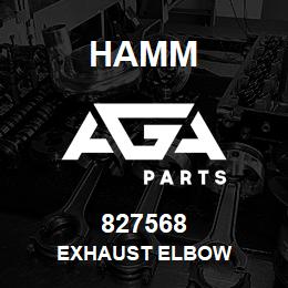 827568 Hamm EXHAUST ELBOW | AGA Parts