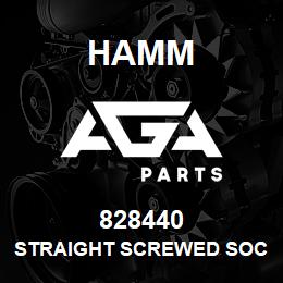 828440 Hamm STRAIGHT SCREWED SOCKET | AGA Parts