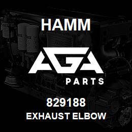 829188 Hamm EXHAUST ELBOW | AGA Parts