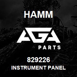 829226 Hamm INSTRUMENT PANEL | AGA Parts