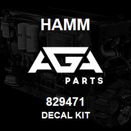 829471 Hamm DECAL KIT | AGA Parts