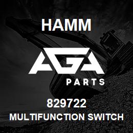 829722 Hamm MULTIFUNCTION SWITCH | AGA Parts