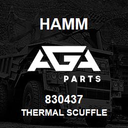 830437 Hamm THERMAL SCUFFLE | AGA Parts