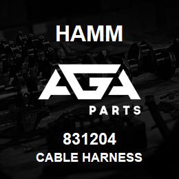 831204 Hamm CABLE HARNESS | AGA Parts