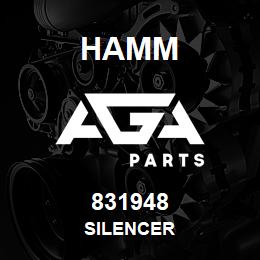 831948 Hamm SILENCER | AGA Parts