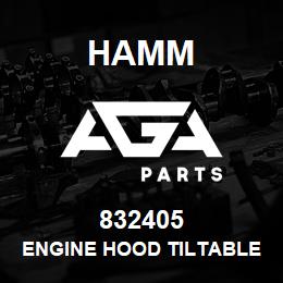 832405 Hamm ENGINE HOOD TILTABLE | AGA Parts