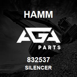 832537 Hamm SILENCER | AGA Parts