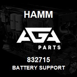 832715 Hamm BATTERY SUPPORT | AGA Parts