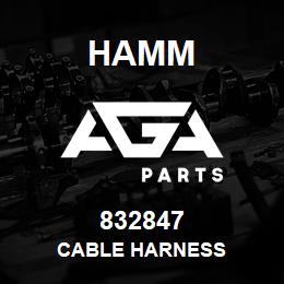 832847 Hamm CABLE HARNESS | AGA Parts