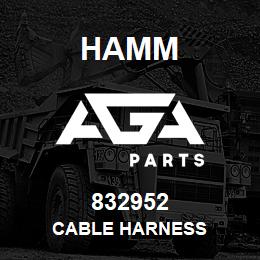 832952 Hamm CABLE HARNESS | AGA Parts