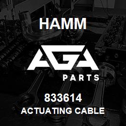 833614 Hamm ACTUATING CABLE | AGA Parts