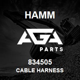 834505 Hamm CABLE HARNESS | AGA Parts