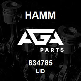 834785 Hamm LID | AGA Parts