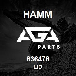 836478 Hamm LID | AGA Parts