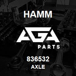 836532 Hamm AXLE | AGA Parts