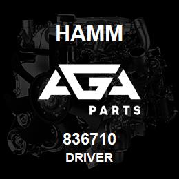 836710 Hamm DRIVER | AGA Parts