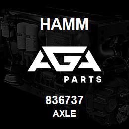 836737 Hamm AXLE | AGA Parts