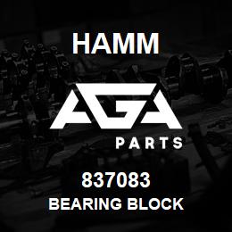 837083 Hamm BEARING BLOCK | AGA Parts