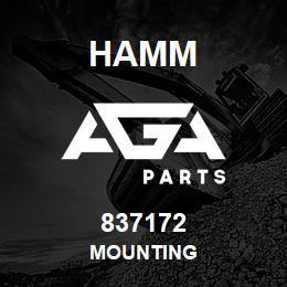 837172 Hamm MOUNTING | AGA Parts