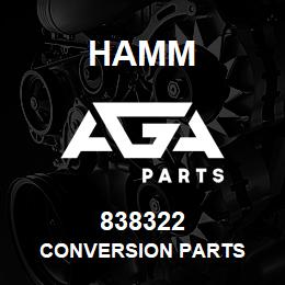 838322 Hamm CONVERSION PARTS | AGA Parts