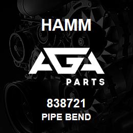 838721 Hamm PIPE BEND | AGA Parts