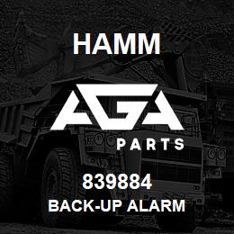 839884 Hamm BACK-UP ALARM | AGA Parts