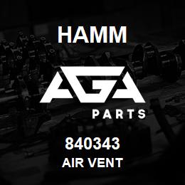 840343 Hamm AIR VENT | AGA Parts