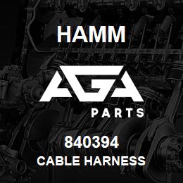 840394 Hamm CABLE HARNESS | AGA Parts