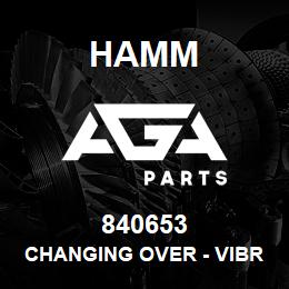 840653 Hamm CHANGING OVER - VIBRATION | AGA Parts