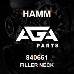 840661 Hamm FILLER NECK | AGA Parts