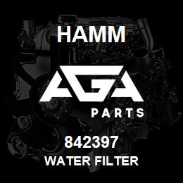 842397 Hamm WATER FILTER | AGA Parts