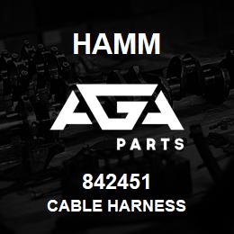 842451 Hamm CABLE HARNESS | AGA Parts