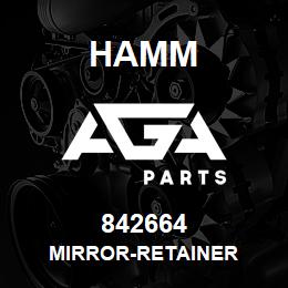 842664 Hamm MIRROR-RETAINER | AGA Parts